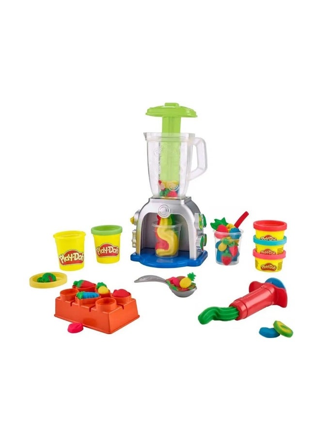 Play-Doh - Swirlin' Smoothies Toy Blender Playset (12 Pieces) - Image 1