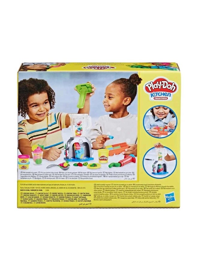 Play-Doh - Swirlin' Smoothies Toy Blender Playset (12 Pieces) - Image 1