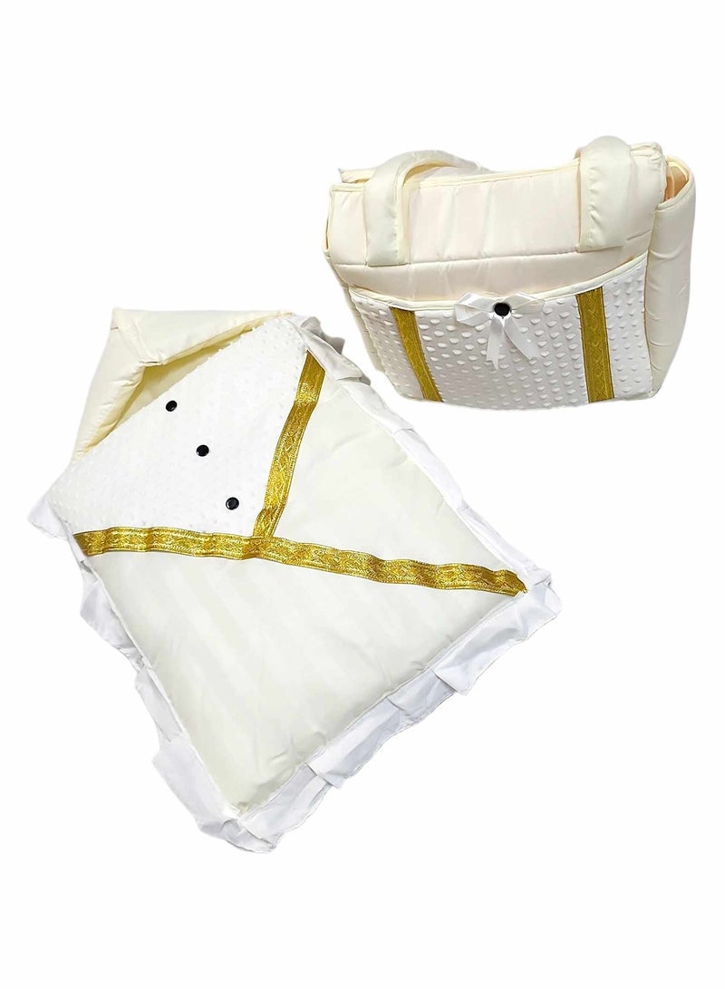 BABYCARA 2-Piece Set of Baby House and Diaper Bag  - Image 1