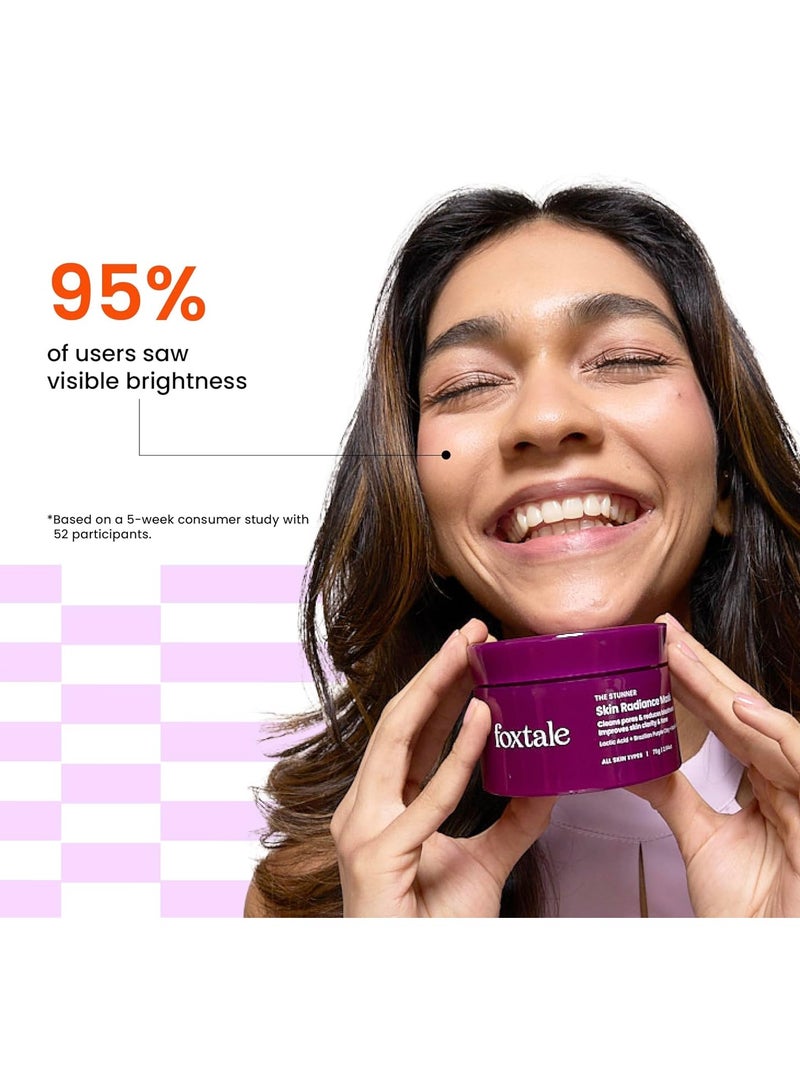 foxtale THE STUNNER SKIN RADIANCE MASk - Image 4