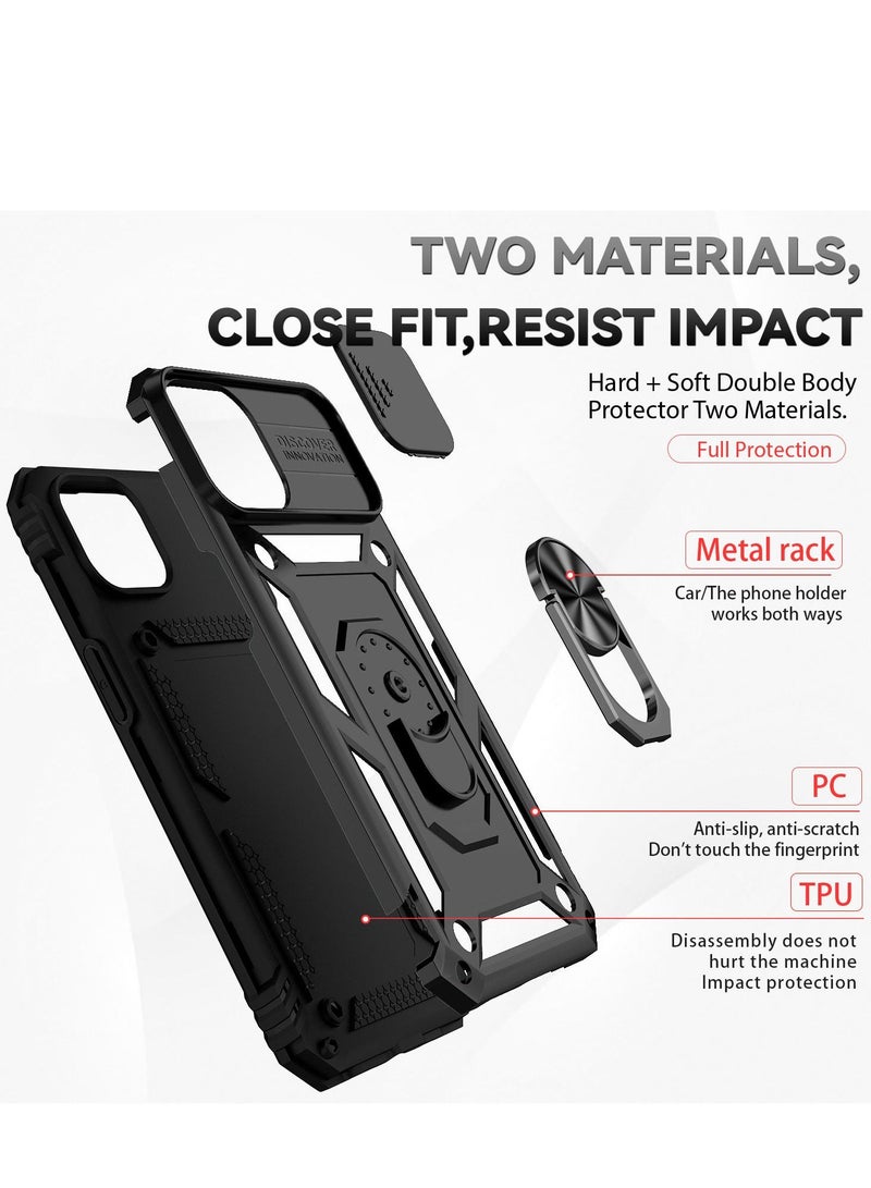 GULFLINK Back Cover Phone Protect Case For iPhone 14 Plus Black - Image 2