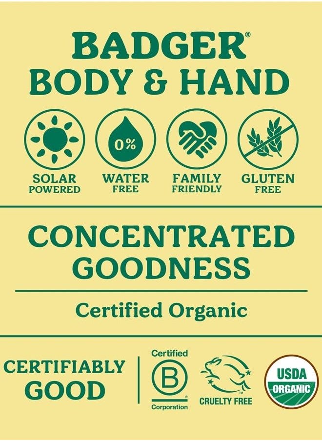 Badger - Foot Balm, Organic Tea Tree & Olive Oil Foot Care for Dry Cracked Heels, Cracked Heel Repair for Dry Cracked Feet, Foot Cream Heel Balm, 2 oz - Image 1