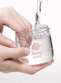 Babycare Babycare - Nopayon Pro Bottle, Weir Pink, 80 ml, for 0 –1 Month, BPA-Free, Anti-Colic Design, Non-Toxic, Leak-Proof, Soft Nipple, Easy to Clean, Safe for Newborns, Ideal for Breastfeeding Transition  - Image 5