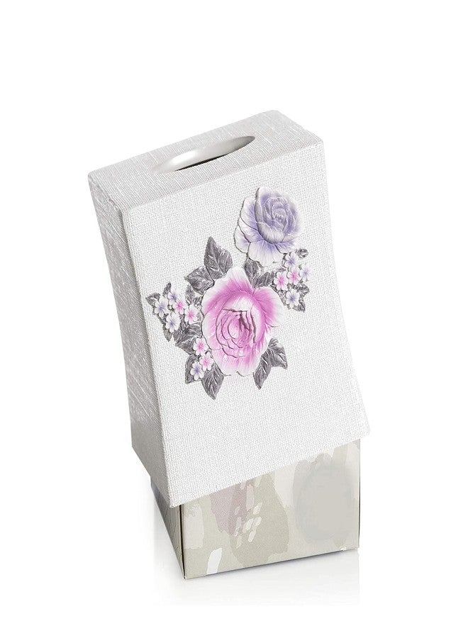 Popular Bath Tissue Box, Michelle Collection, 10x10, Lilac - Image 5