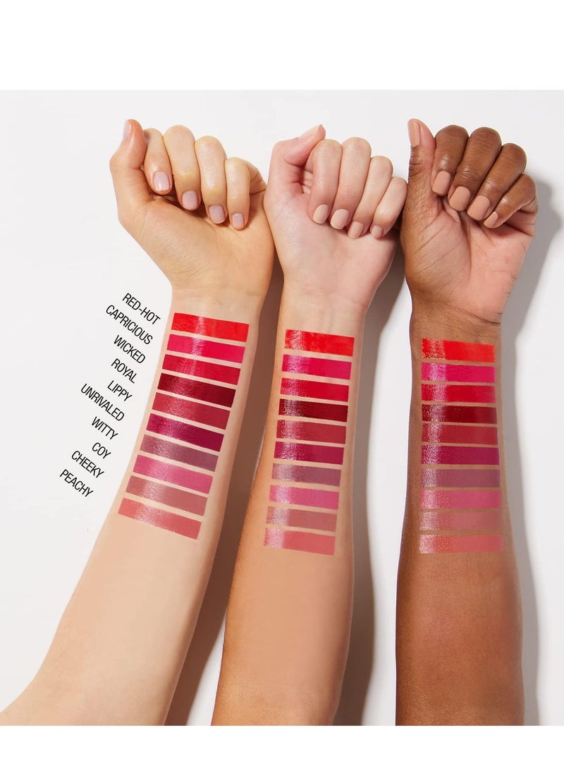 New York Bakery Co Super Stay Vinyl Ink Longwear Transfer Proof Gloss Lipstick  10 LIPPY  - Image 5