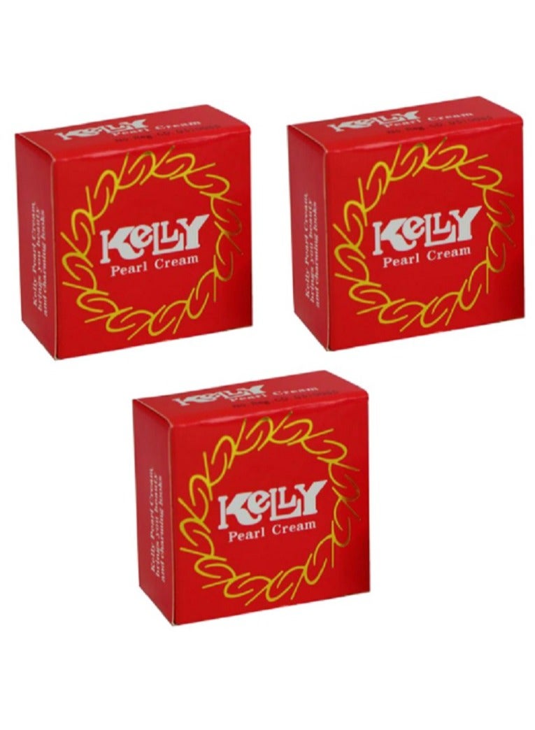 كيلي كريم الجمال اللؤلؤي 15 جرام مجموعة من 3 قطع - Image 1