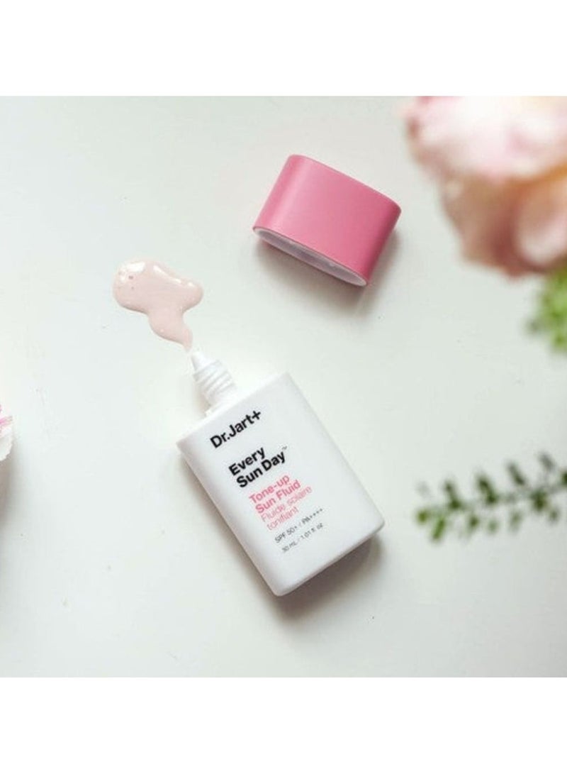 Dr.Jart+ Every Sun Day Tone-Up Sun Fluid SPF50+ PA++++ 30ml - Image 2