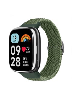 مناسب لساعة Xiaomi Redmi Watch3 النشطة المصنوعة من النايلون المجدول القابل للتعديل