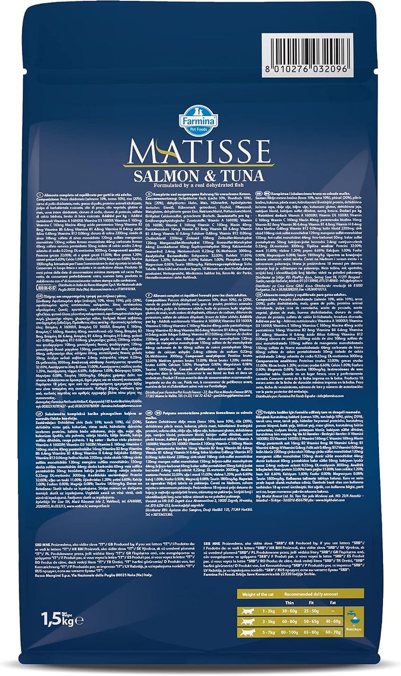 Farmina MATISSE CAT SALMON&TUNA 1.5 Kg - Image 2
