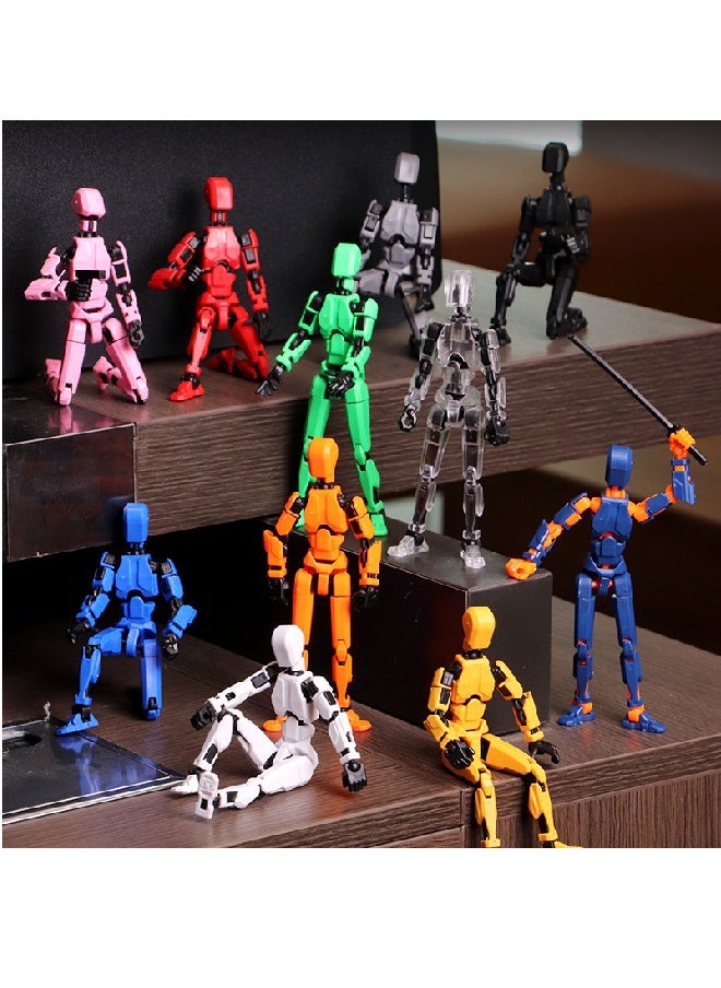 The 3rd Generation Lucky DIY Doll, 13 Movable Joint Doll Full Body Activity Decompression Toys, 3 Pieces  - Image 5