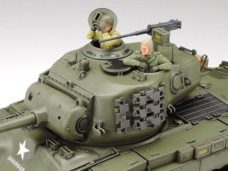 Tamiya Models M26 Pershing 1:35 Scale Plastic Model Kit with 2 Figurines - Image 5