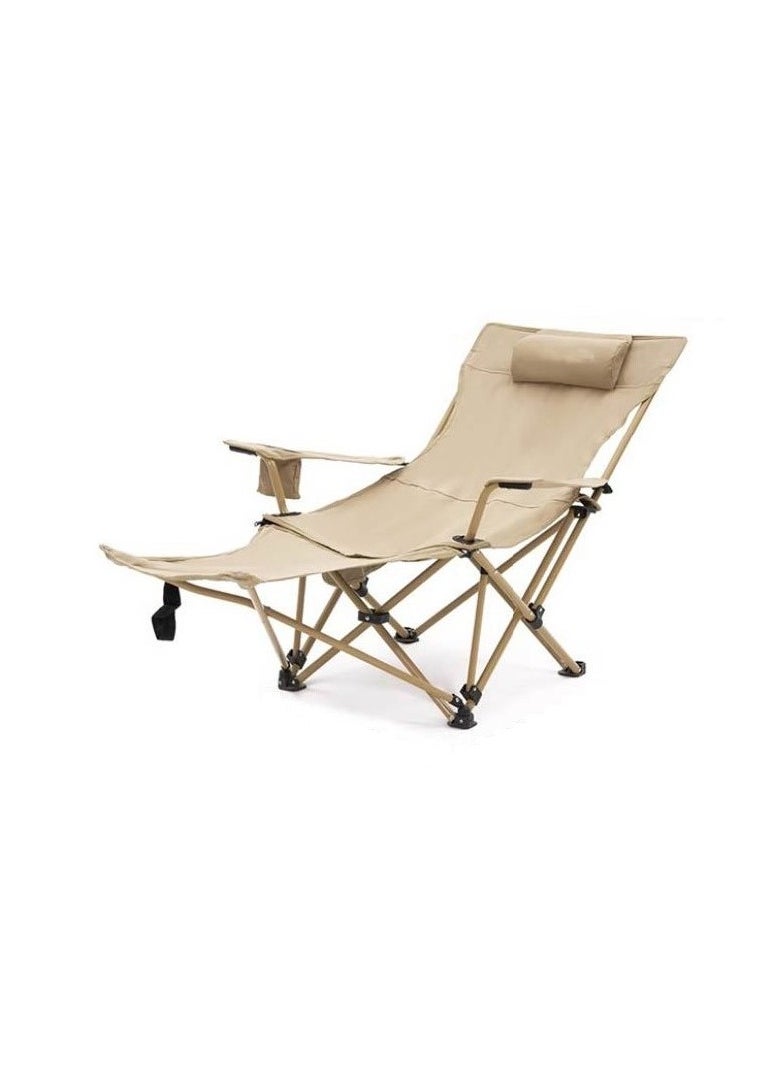 Soofam - Portable Outdoor Camping Folding Chairs Lounge Chairs Beach Chairs - Image 1