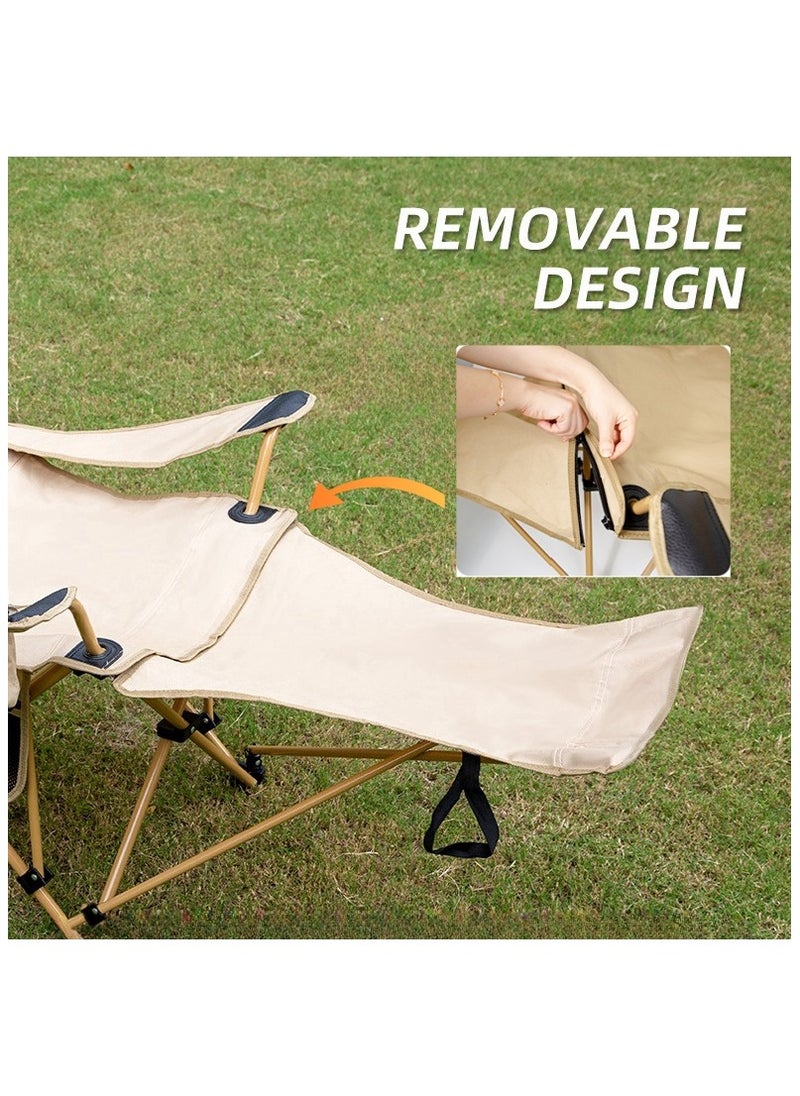 Soofam - Portable Outdoor Camping Folding Chairs Lounge Chairs Beach Chairs - Image 1