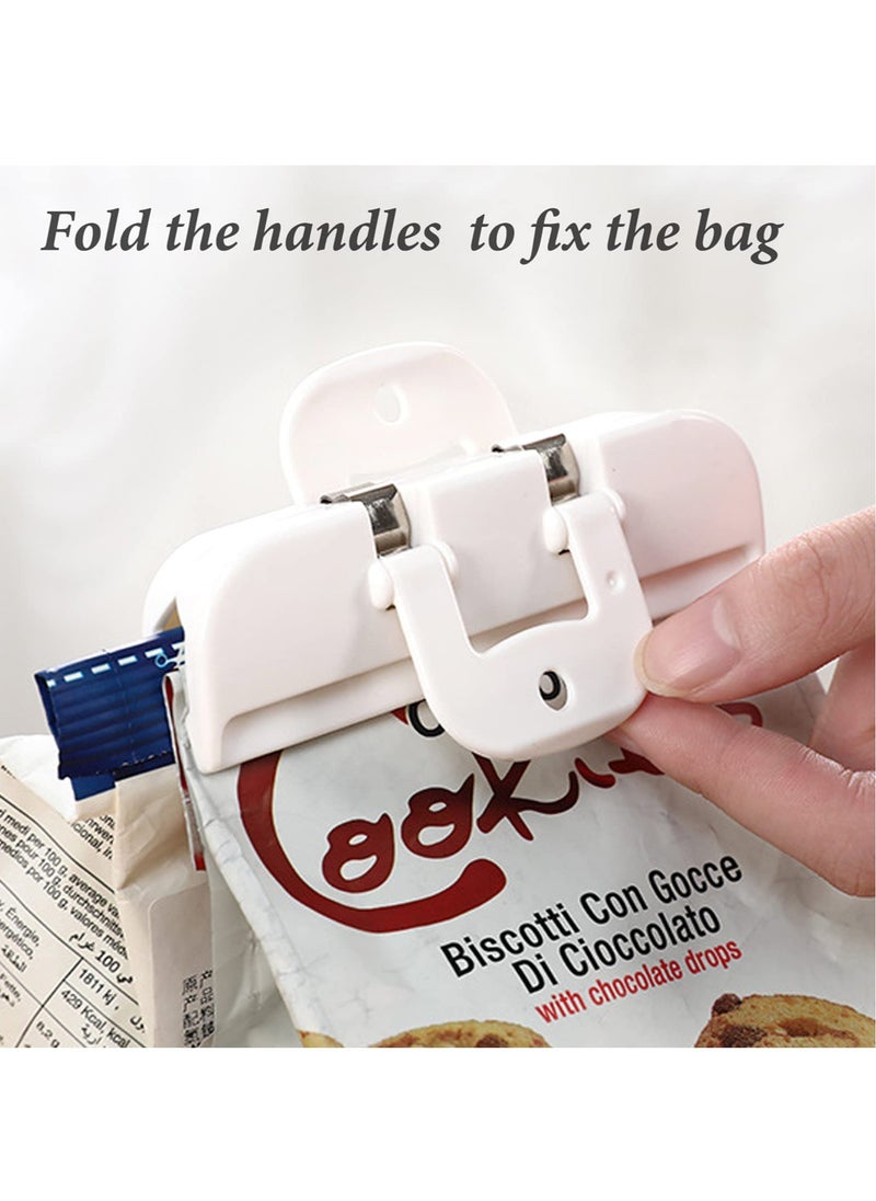 SYOSI - Food Bag Clips, 3 PCS Bag Clips for Food Storage (3 Sizes), Reusable Food Storage Clips Sealing Clips for Sealing Food, Snacks, Coffee, Chip Bag Clips Packet Clips for Kitchen, Home, Office - Image 1