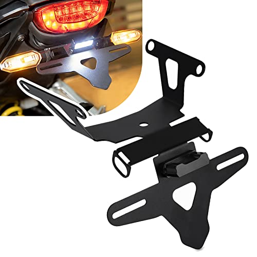 LANQIAN Motorcycle Tidy Tail Eliminator License Plate Bracket Holder Compatible with CB650R CBR650R 2021 2022 - Image 1