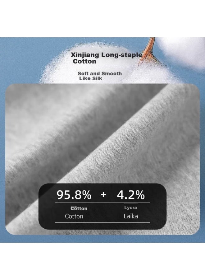 LANG SHA Langsha Men's Wide Shoulder Tank Top Pure Cotton Sports Sleeveless Vest Inner Wear Fitness Basketball Running Men's Base Sweatshirt - Image 2