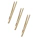 NUOBESTY 3PCS Wooden Tweezer Tongs Kids Tweezers for Fine Motor Peg Board Beads Game Clips Counting Matching Game Beads for Montessori Sorting Toys - Image 2