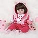 ENADOLL Reborn Baby Doll Realistic Silicone Vinyl Polka Dot Giraffe Baby 16 inch Weighted Soft Body Lifelike Doll Gift Set for Ages 3Polka Dot Giraffe - Image 3