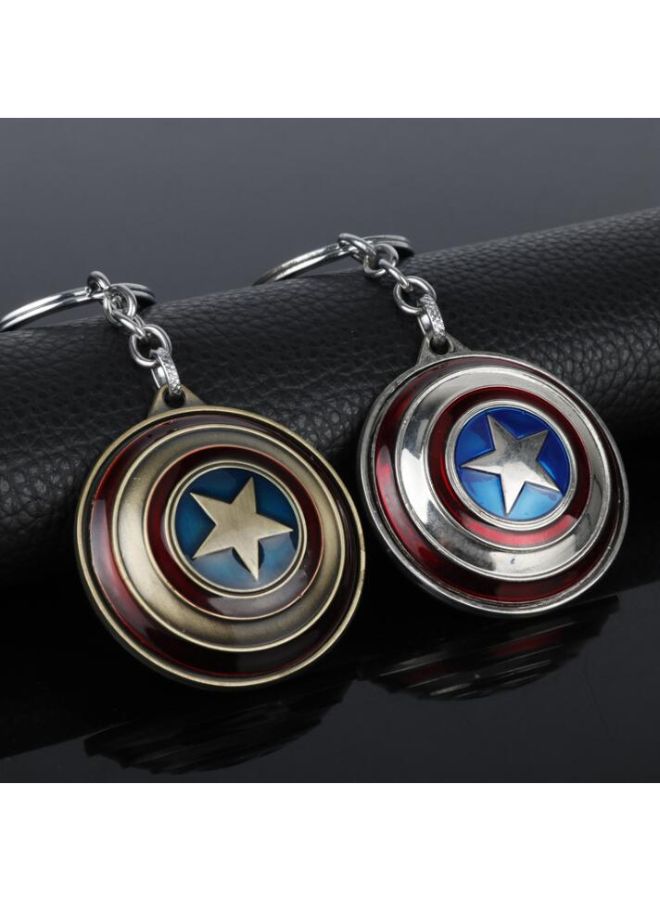 NIBEMINENT Marvel's Captain America Shield Key Chain - Image 2