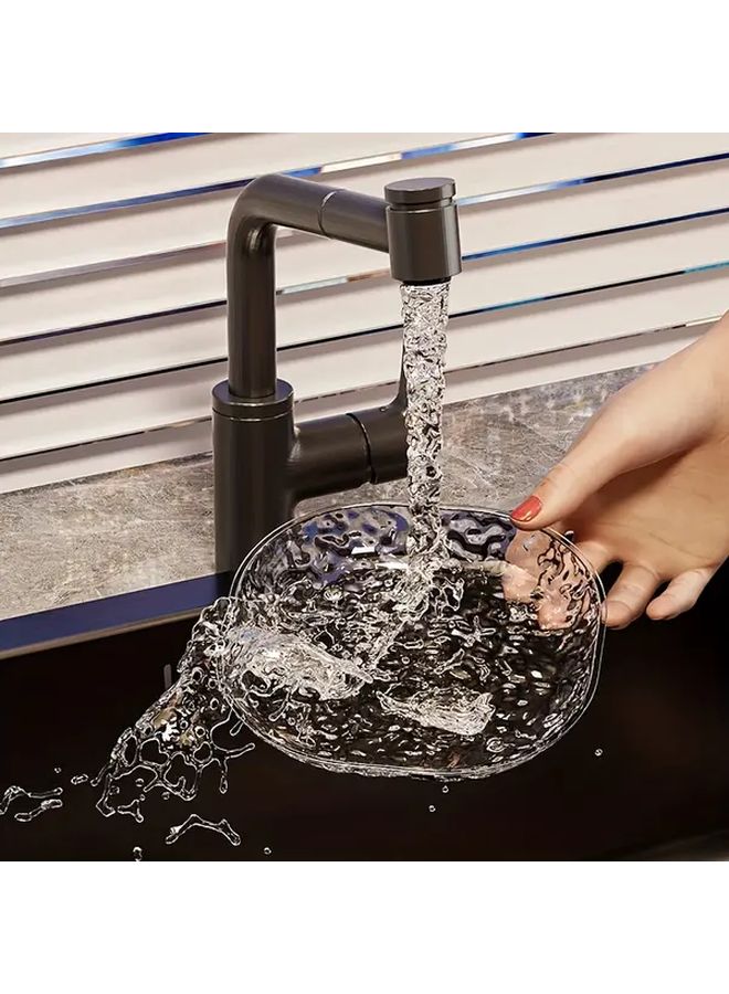 مجموعة صينية تقديم بتصميم تموجات المياه البيضاء المربعة 6 قطع للمقبلات والفواكه والحلويات - Image 3