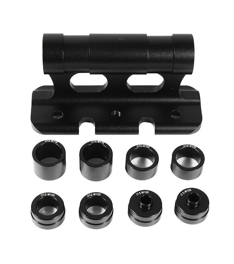 Titanium Single Bicycle Fork Fixing Frame Roof Car Roof Rack Quick Detachable Buckle Axle Car Parking Rack - Image 5