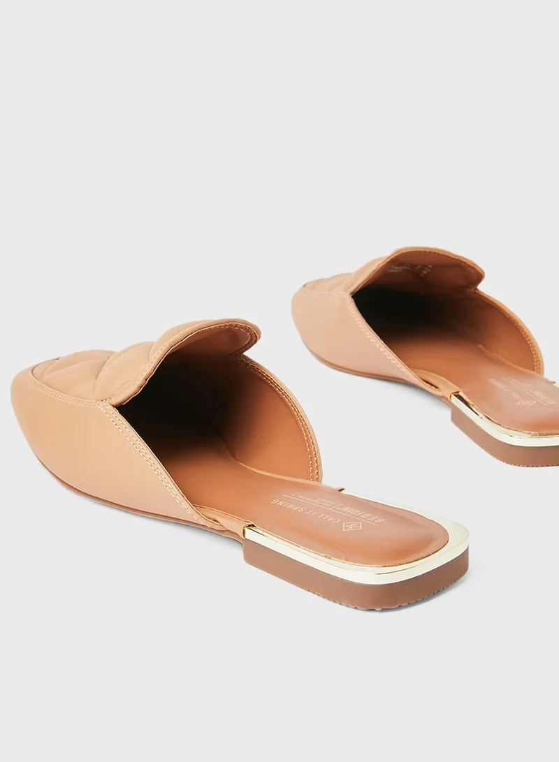 CALL IT SPRING Dollie Quilted Slip Ons