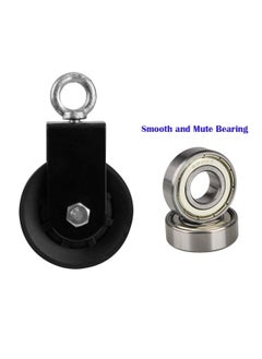 Y&D 3.54 in/90 mm Cable Pulley 360 Degree Rotation Traction Wheel for LAT System DIY Attachment Lifting Blocks,hoists,Ladder Lift, Gym Equipment, Home Projects, Clothesline, Shop Lifts  - Image 2