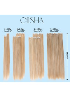 Xl 24 7 Pieces Set Clip In Extensions Hairpiece Straight Platinum Blonde Ce5 - pzsku/ZBD0D245444B18D146A75Z/45/_/1720086845/a989c453-e518-451a-ad8f-c9df553d147c