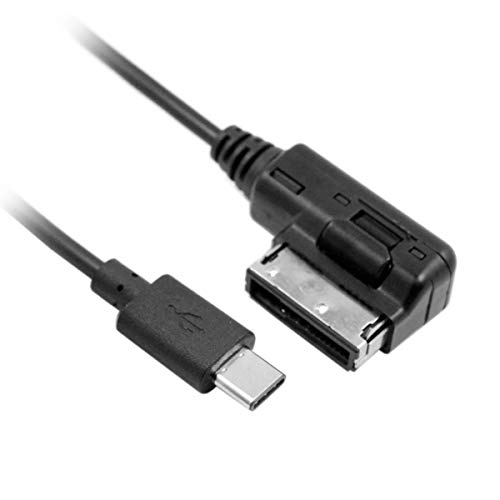 JSER Media in AMI MDI USB-C USB 3.1 Type-C Charge Adapter Cable for Car VW Audi 2014 A4 A6 Q5 Q7 - Image 2