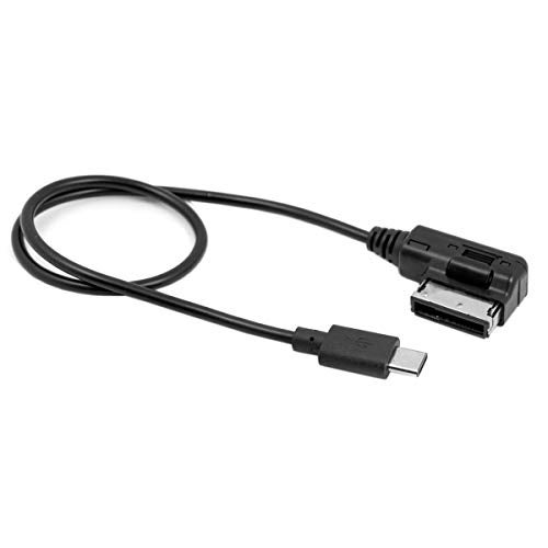 JSER Media in AMI MDI USB-C USB 3.1 Type-C Charge Adapter Cable for Car VW Audi 2014 A4 A6 Q5 Q7 - Image 5
