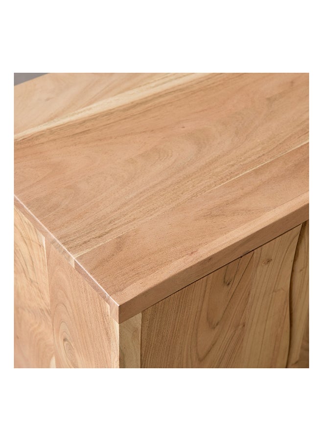 Home Box Arno Live Edge TV Unit for TVs up to 65 inches with 2 Door 40 x 55 x 160 cm - Image 5