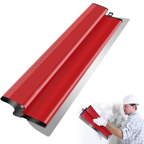 Serplex® 15.7 Inch/40cm Skimming Blade, Stainless Steel Drywall Skimming Blade Drywall Smooth Finish Tool for Drywall/Plaster/Wallboard, Drywall Smoothing Spatula for Wall Decoration Construction Tool - Image 1