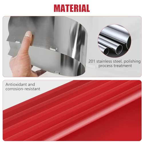 Serplex® 15.7 Inch/40cm Skimming Blade, Stainless Steel Drywall Skimming Blade Drywall Smooth Finish Tool for Drywall/Plaster/Wallboard, Drywall Smoothing Spatula for Wall Decoration Construction Tool - Image 3