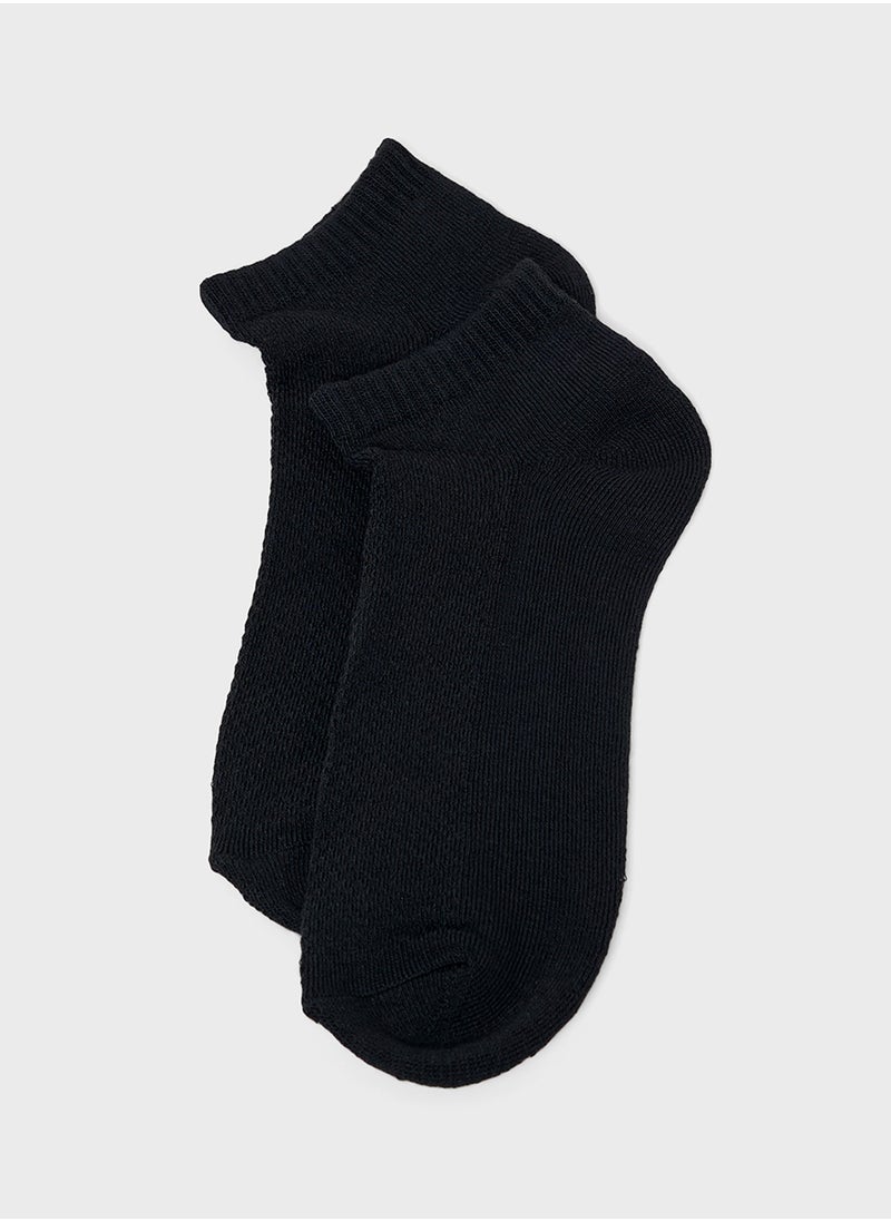 Seventy Five Basics Pack Of 3 Ankle Socks  - Image 4