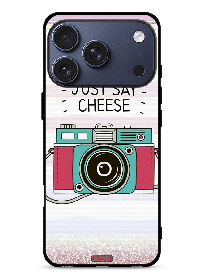 Tolwak Apple iPhone 17 Pro Protective Case Cover Just Say Cheese - Image 1