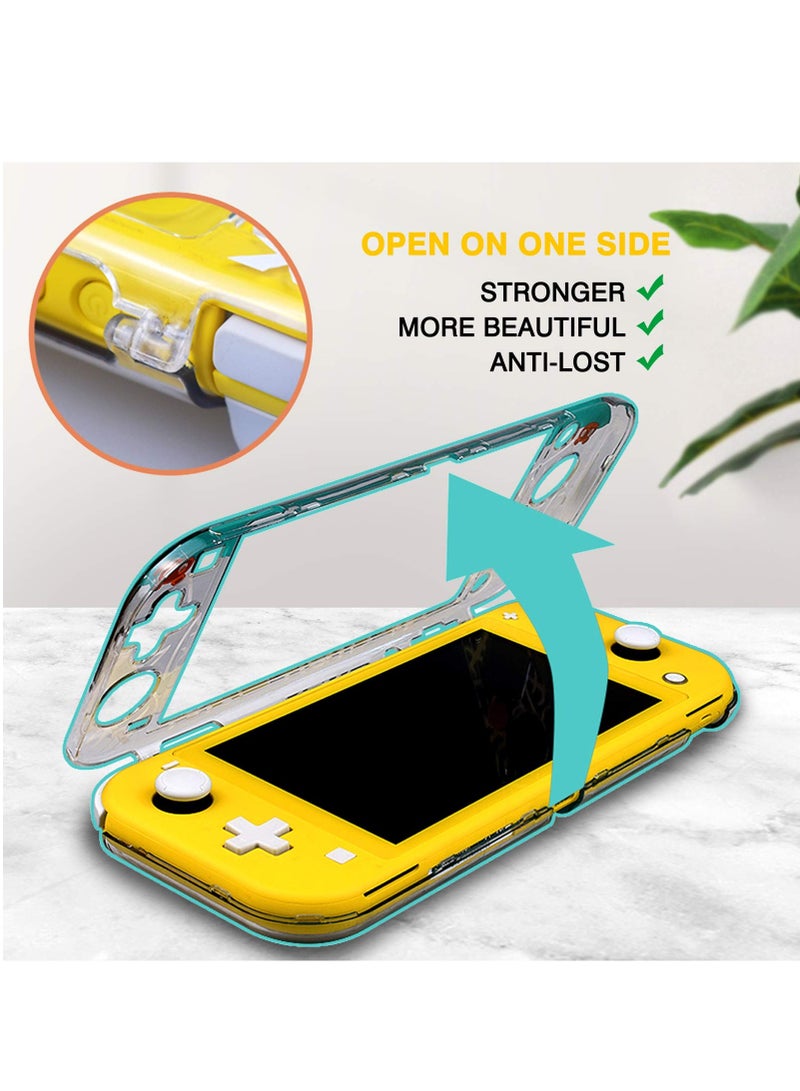 SOLARAE Compatible Hard Case for Nintendo Switch Lite, Rigid PC Transparent Split Design, Shock Resistant and Scratch Resistant, Perfect for Animal Crossing Enthusiasts. - Image 3