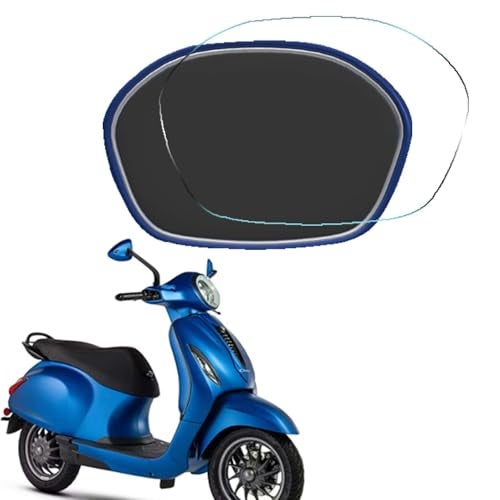 FCS Speedometer Screen Protector Compatible for Chetak 3501 Electric Scooter 2025 | Bajaj Chetak 3501 | 9H Anti Shock Edge to Edge Coverage Screen Guard for Bajaj Chetak 3501 (Glossy) - Image 1