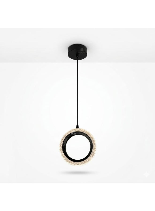 Humars Single circular chandelier, three colors - Image 3