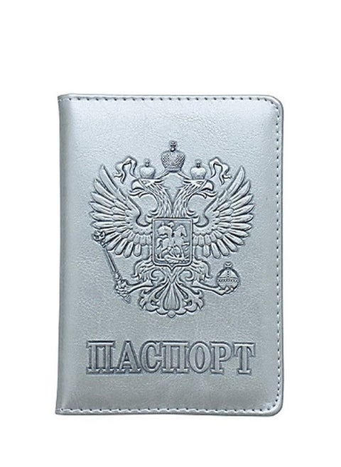 Travel Passport ID Card Wallet Holder Cover RFID Blocking Leather Purse Case Russia