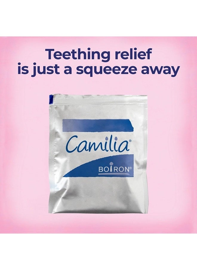 Boiron - Camilia Teething Drops for Daytime and Nighttime Relief of Painful or Swollen Gums and Irritability in Babies - 60 Count - Image 1