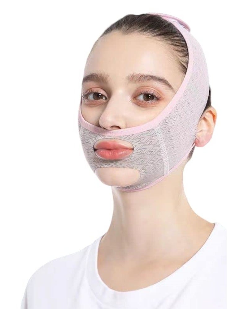 KASTWAVE V Line lifting Face Facial Slimming Strap, Double Chin Reducer, Tightening Face Mask - Image 1