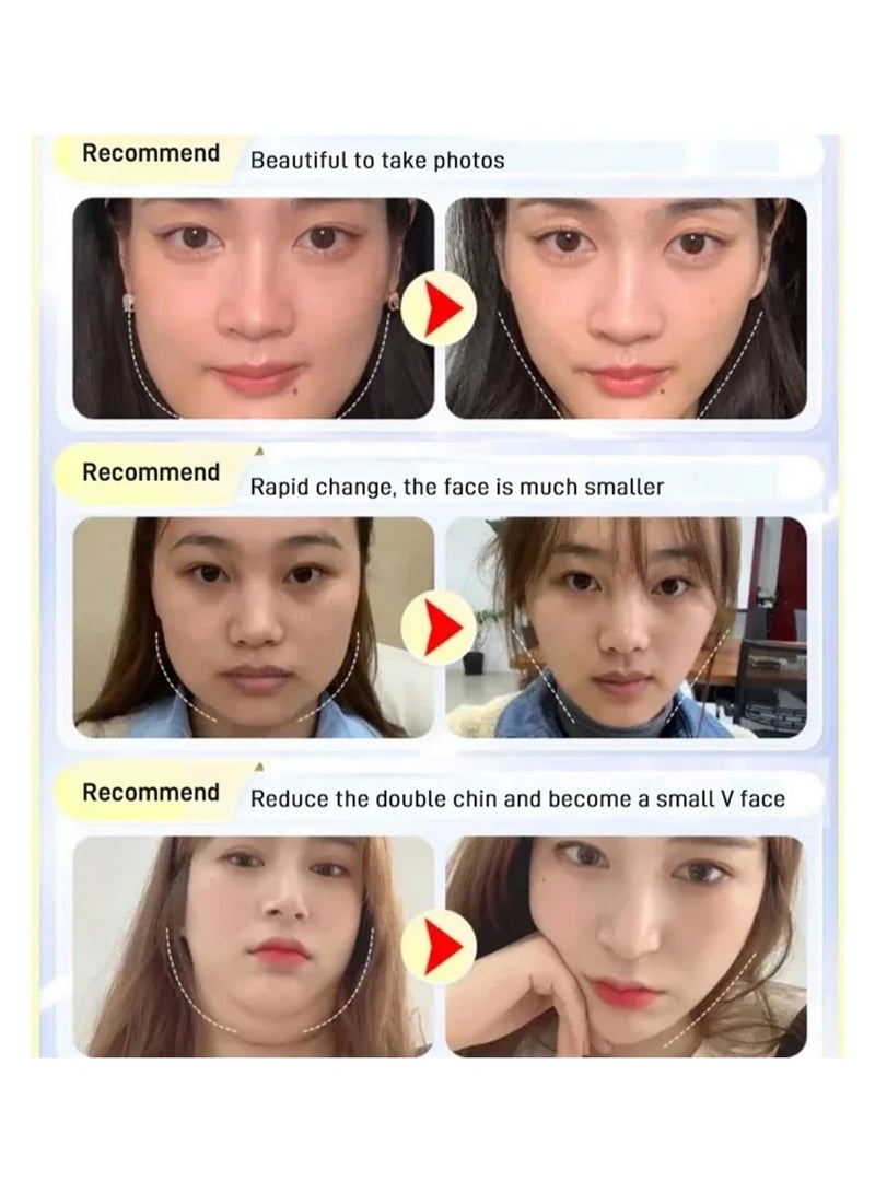 KASTWAVE V Line lifting Face Facial Slimming Strap, Double Chin Reducer, Tightening Face Mask - Image 4