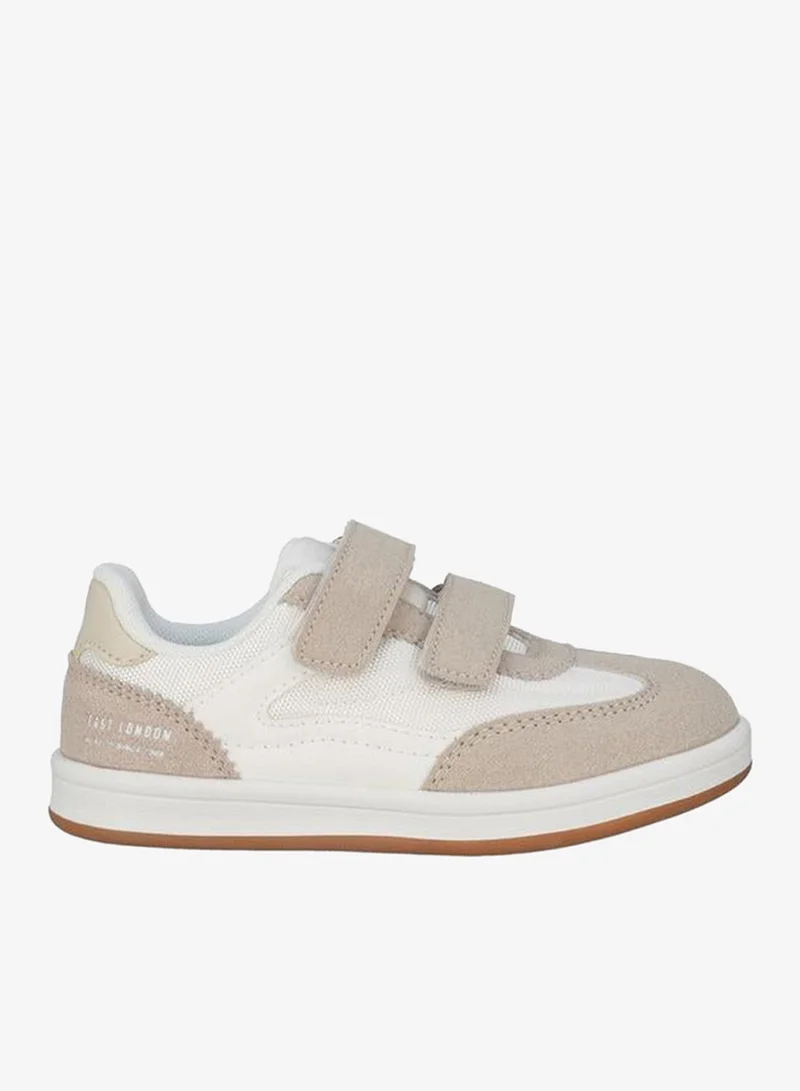 Boys Hook & Loop Ankle School Sneakers