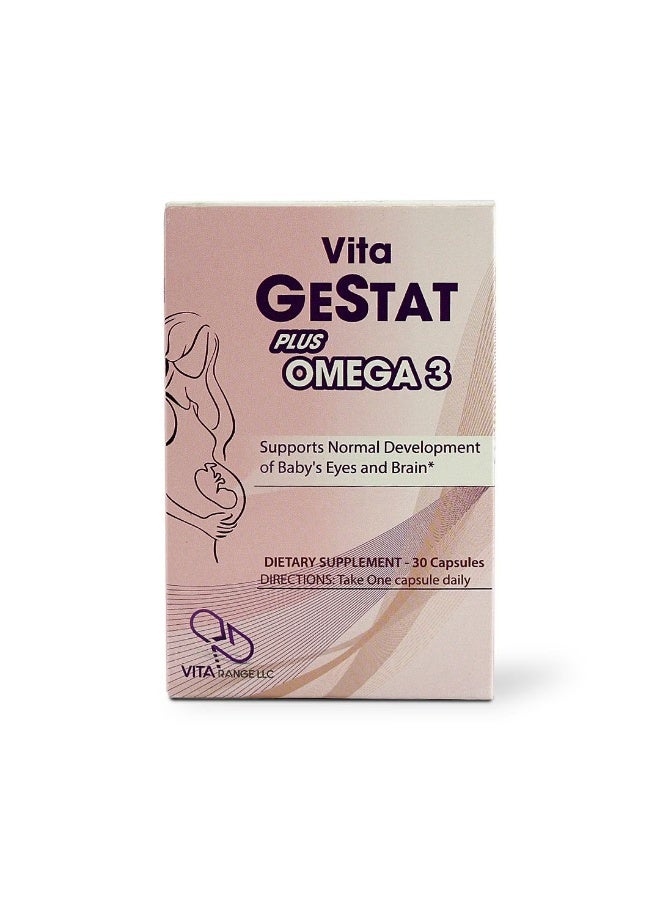 Vita Gestat Plus Omega 3 Soft Gelatin Capsules 30's - Image 1