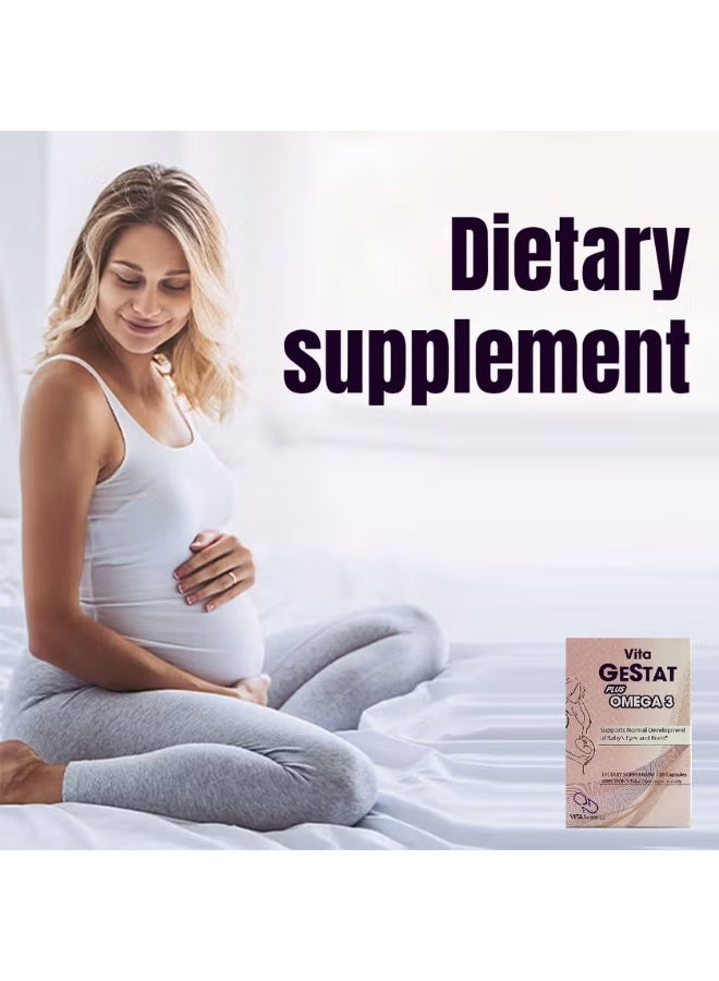 Vita Gestat Plus Omega 3 Soft Gelatin Capsules 30's - Image 3