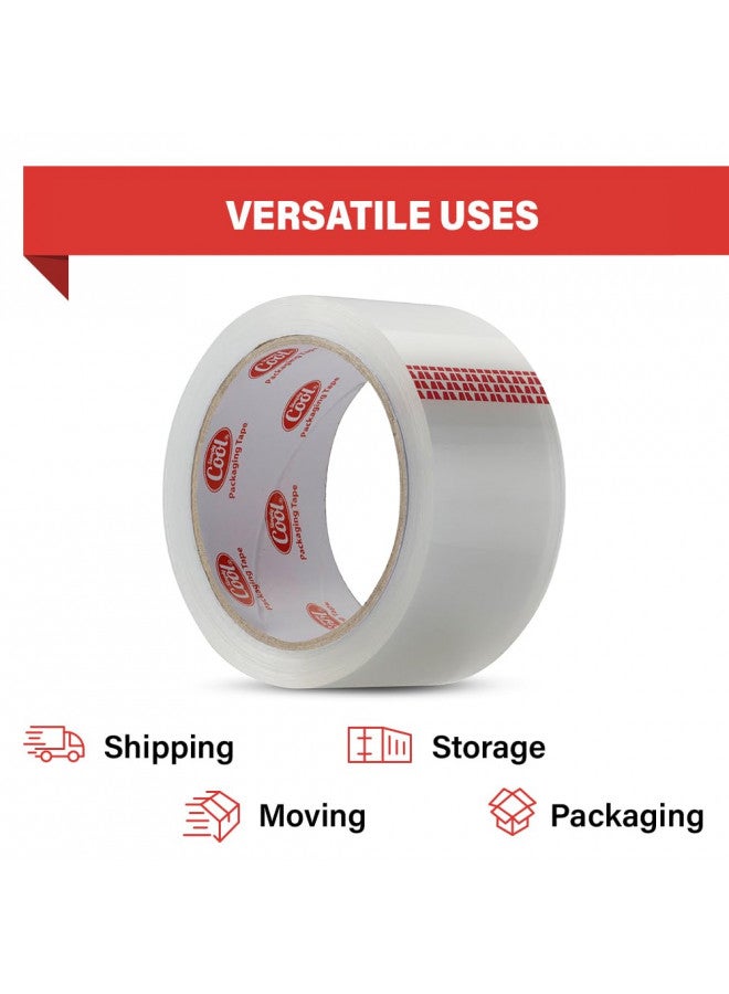 Simply Cool Simply Cool Clear Packing Tape Refill Rolls Bulk 36 Pack of 60 Yards Per Roll Strong Industrial Heavy Duty Packaging Tape Moving Sealing Boxes & Shipping 2160 Yards Total 1.97 Mil Thick 1.88 Wide  - Image 5