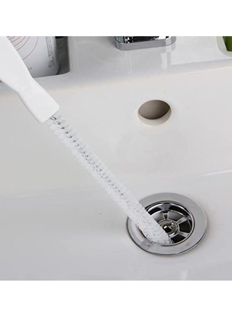 Flexible Sink Cleaning Brush Water Pipe Drain Dredge Tool Bath Plug Long Hair Remover Overflow Unblocker Stick Snake Tube - Image 1