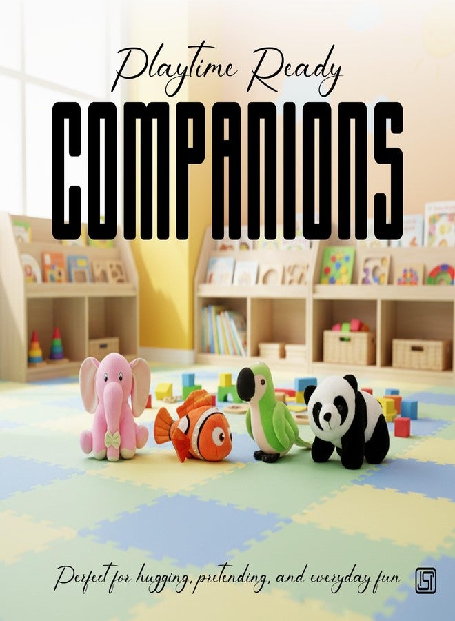 Future Shop Pack of 4 Soft Toys Combo - Elephant, Parrot, Fish & Panda | Cute Plush Stuffed Animal Toys Set for Kids & Babies | Soft Cuddly Gift Set for Boys & Girls - Image 3