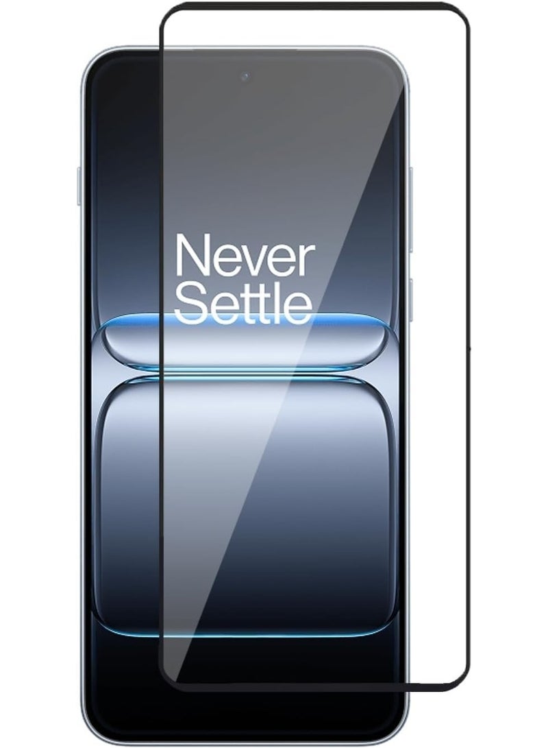 Muzz حماية شاشة مصممة لـ Oneplus Nord 5 لاصق كامل خالي من الفقاعات مضاد للخدش مضاد لبصمات الأصابع صلابة 9H زجاج مقسى بحواف منحنية 3D لـ Oneplus Nord 5 - Image 1