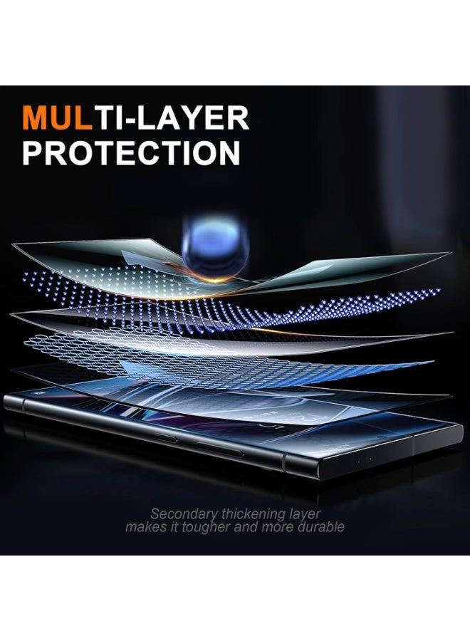 Muzz حماية شاشة مصممة لـ Oneplus Nord 5 لاصق كامل خالي من الفقاعات مضاد للخدش مضاد لبصمات الأصابع صلابة 9H زجاج مقسى بحواف منحنية 3D لـ Oneplus Nord 5 - Image 3